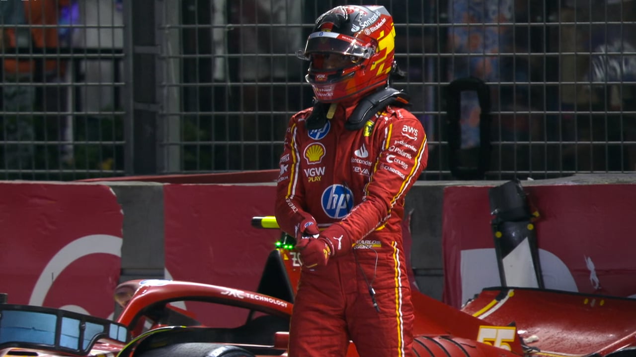 Carlos Sainz se enfrenta a un duro castigo en Singapur