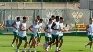 El Betis ya prepara el amistoso frente al Bournemouth con Abde trabajando en su puesta a punto 