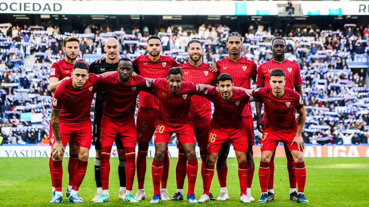 Las notas de los jugadores del Sevilla, uno a uno, ante la Real Sociedad