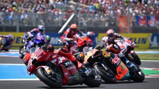 MotoGP 2026 Resultados GP República Checa | Bagnaia gana la carrera sprint del Gran Premio de República Checa, Marc Márquez 3º y Jorge Martín 5º