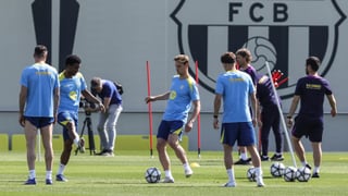 El Barcelona acelera para el Metropolitano: Marc Bernal aprieta, Pedri mejora y De Jong ya está listo