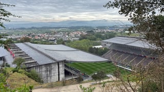 ¿Ver al Betis en unos cuartos de final de la Europa League desde una montaña? Este es el singular estadio del Sporting de Braga