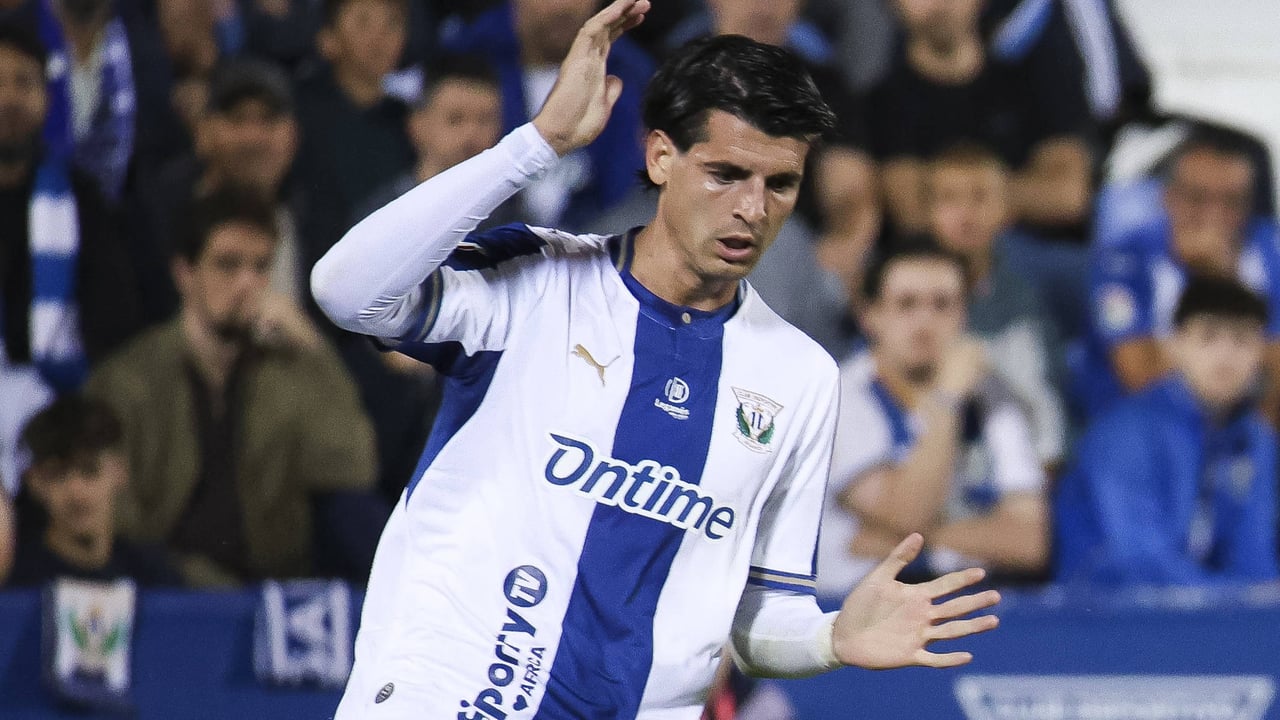 Luis Carrión no despeja la duda de Álvaro Morata: "No puedo dar detalles de si jugará el lunes"