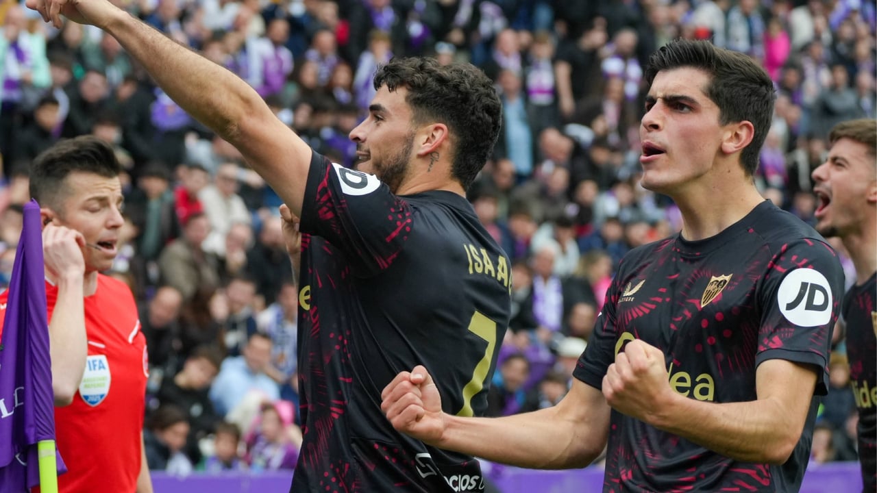 Valladolid 0-4 Sevilla: Un débil colista sirve de alivio al Sevilla