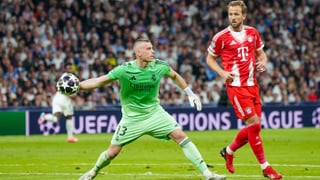 Los preocupantes números de Lunin antes de visitar al Bayern que alertan al Real Madrid