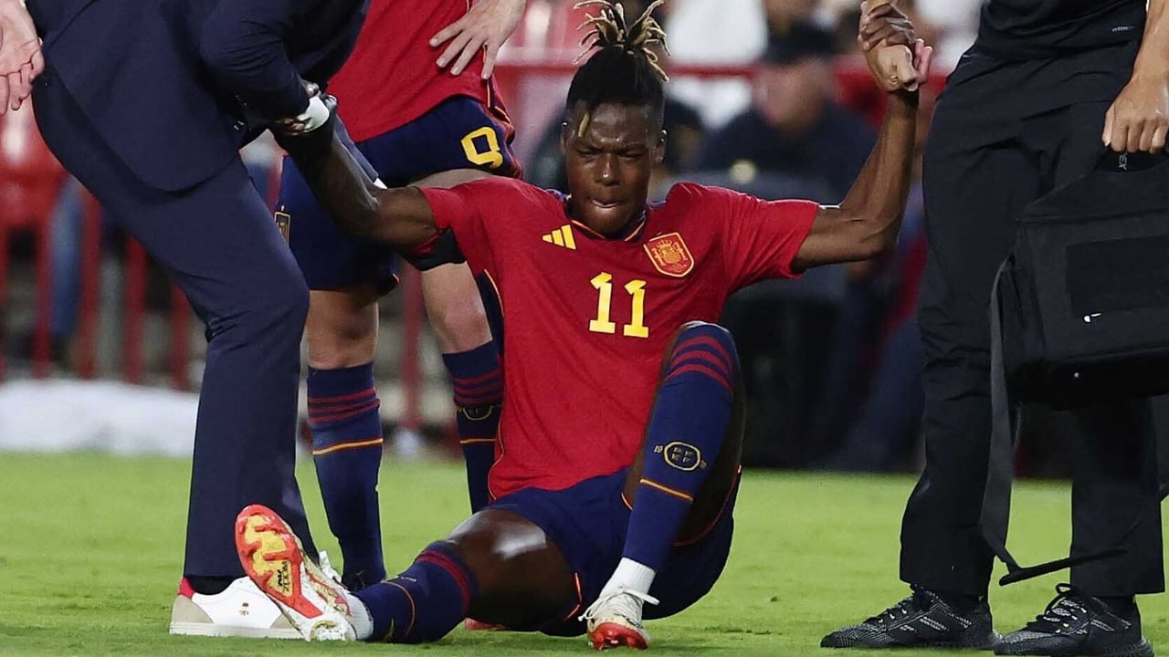 Nico Williams vuelve a lesionarse y crea un problema a Luis de la Fuente y al Athletic