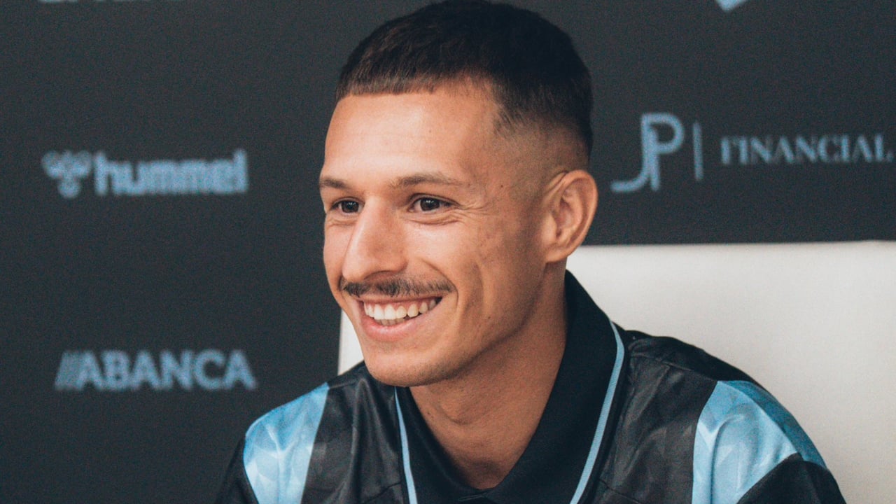 El Celta da cariño a Bryan Zaragoza, un fichaje de "telenovela"