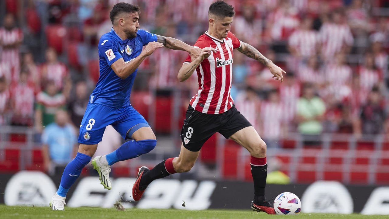 Athletic - Getafe (2-2): Latasa y la roja a Sancet no permiten la fiesta local