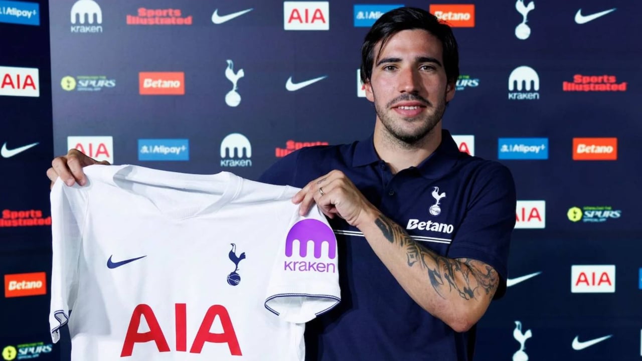 El Tottenham hace oficial el fichaje de Sandro Tonali, el más caro de su historia