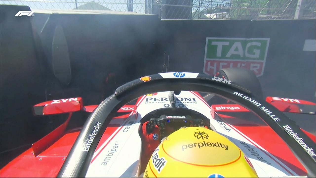 El muro de Madring se cobra sus primeras víctimas: Hamilton y Bearman
