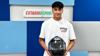 José Durán, un piloto sevillano que sueña con alcanzar MotoGP: "Compito en Italia por Valentino Rossi, José Antonio Rueda también empezó aquí"