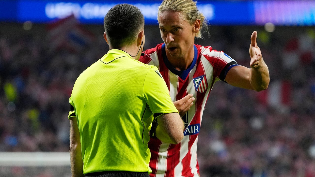 Mateu Lahoz tras el gol anulado del Atlético - Manchester United: "Eso sí que es antinatural"