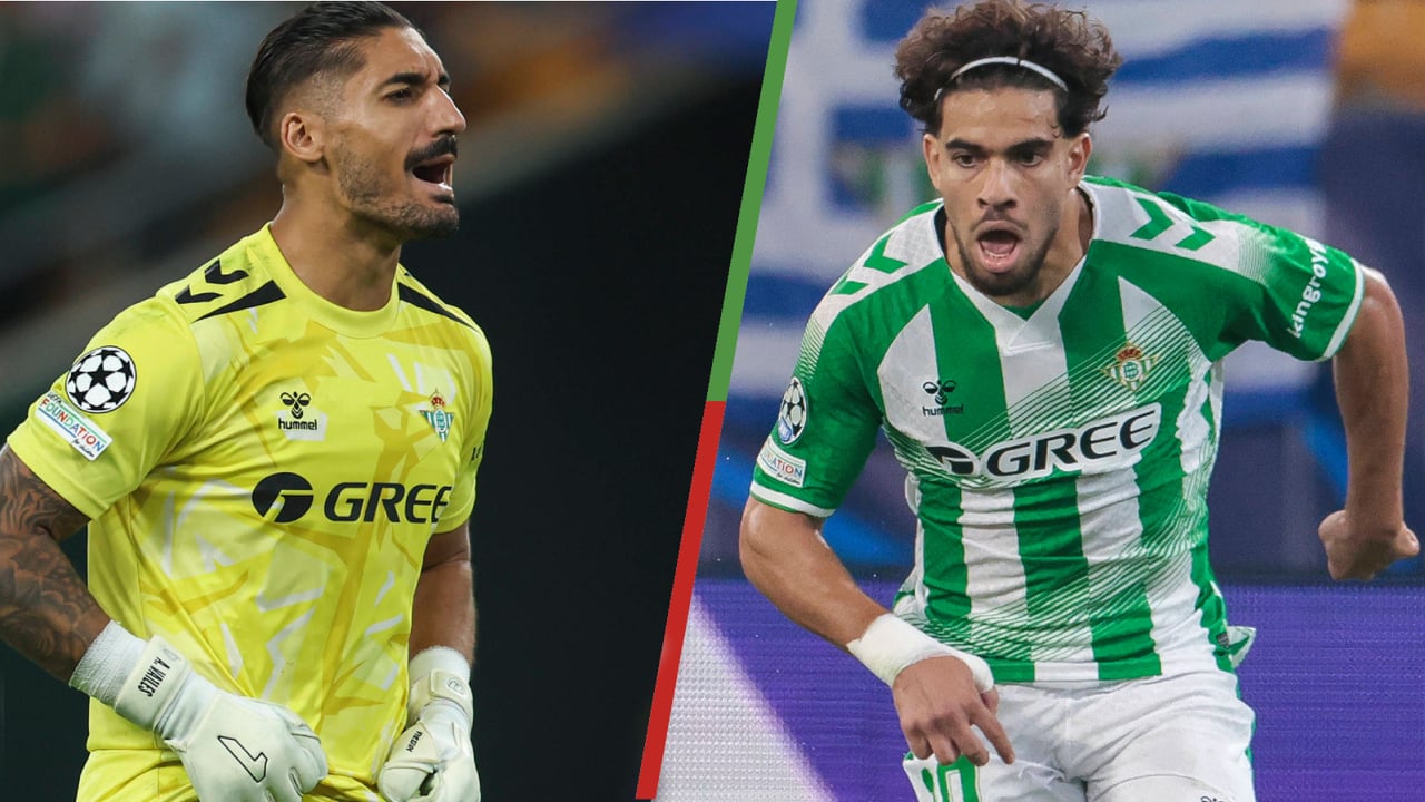 Álvaro Valles y Abde se coronan a nivel internacional con un reconocimiento personal en plena fiesta del Betis por la Champions