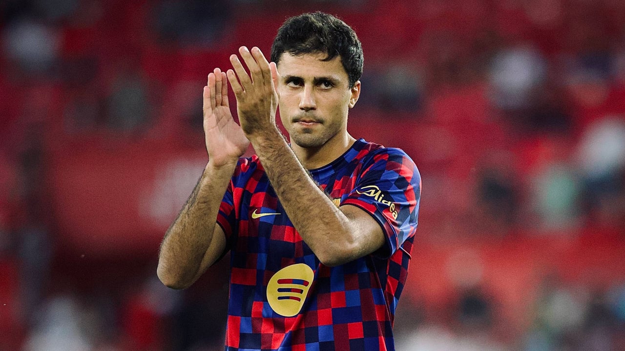 El secreto de Rodri, jugador del Barcelona: "No hablo inglés, hablo americano. No lo aprendí en Mánchester, sino en los bosques de Connecticut"