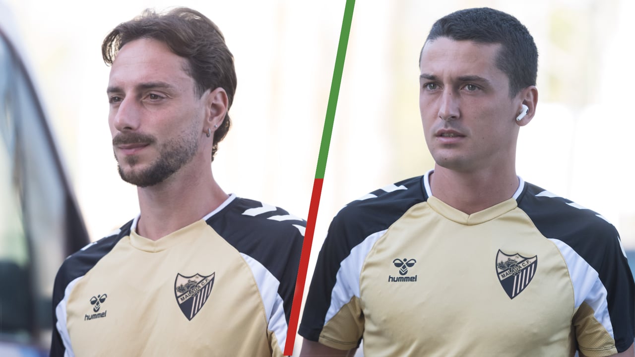Contratiempo importante para el Málaga a días de empezar LaLiga: parte médico de Calero y Dotor
