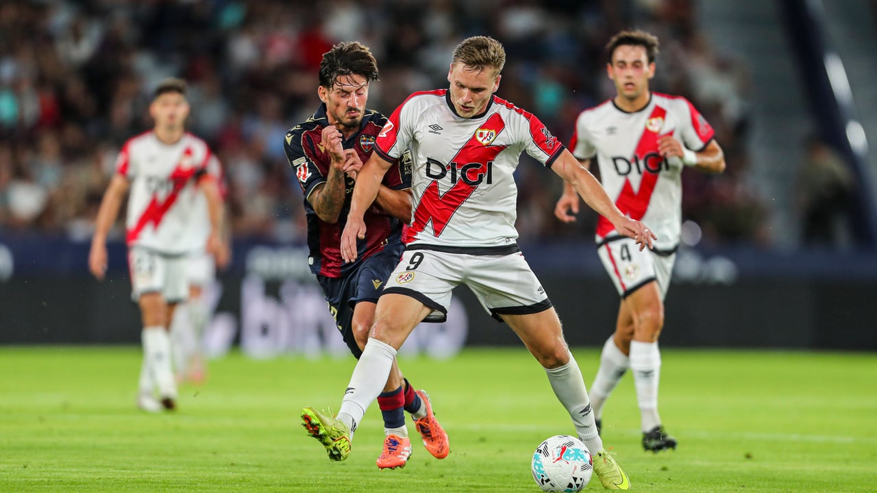 Rayo Vallecano - Levante UD: horario, canal y dónde ver hoy en TV el partido de la jornada 28 de LaLiga