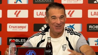 García Plaza apremia a Vargas, Alfon y Ejuke, 'pasa' de los árbitros y avisa de que "habrá que hacer un partido perfecto"
