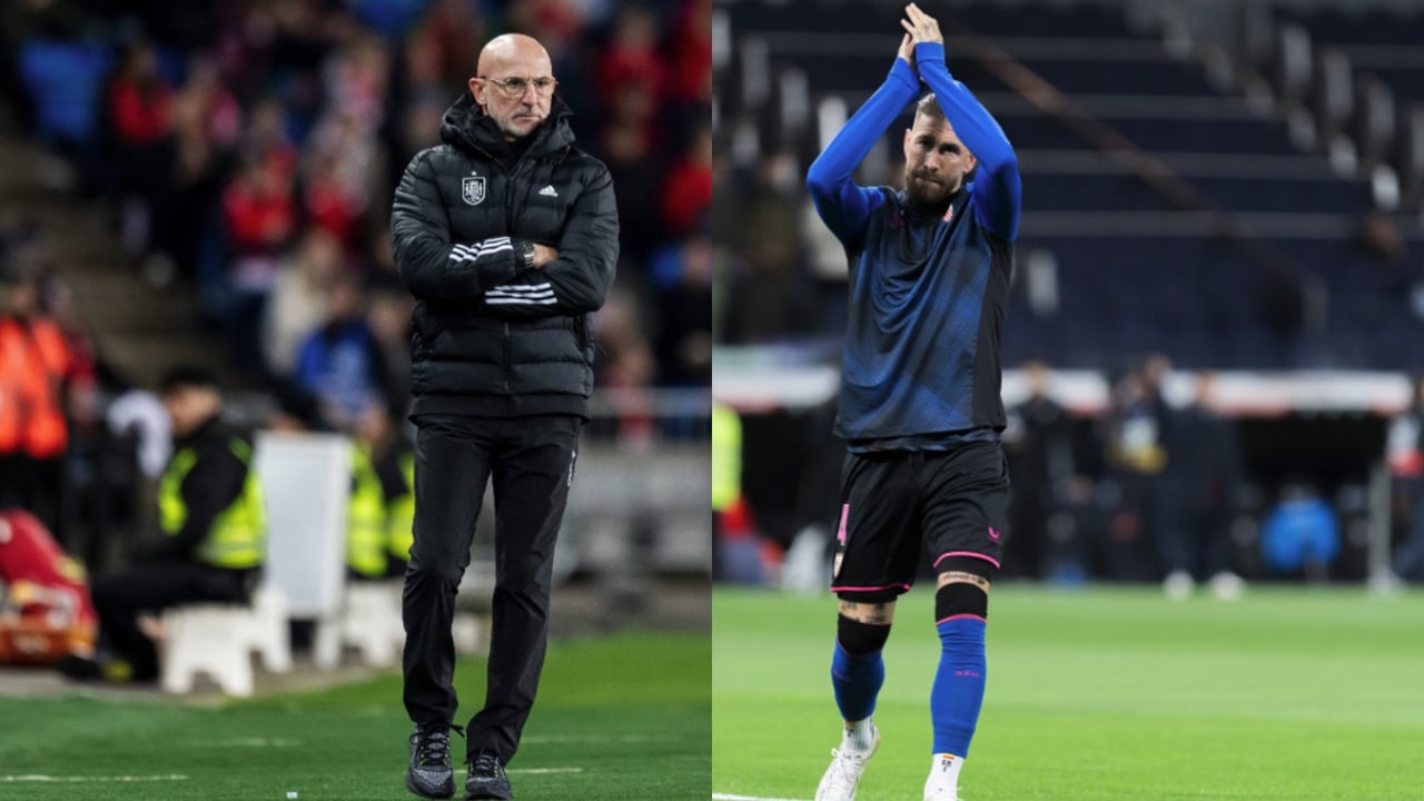 Luis de la Fuente y Sergio Ramos, unidos aunque el seleccionador no quiera