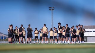 El Málaga de Funes recibe a un 'fichaje' antes del partido ante el Alavés