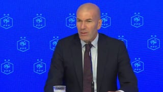 Zidane, flamante nuevo seleccionador de Francia y mito del Real Madrid: "He tenido otras propuestas y las he rechazado todas por estar aquí"