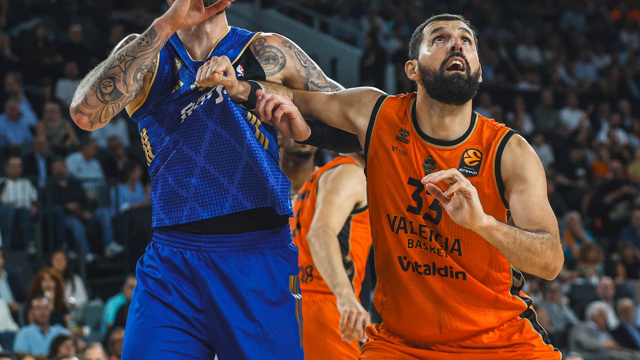 Así queda la clasificación de la Euroliga tras la derrota del Valencia Basket y el triunfo del Real Madrid