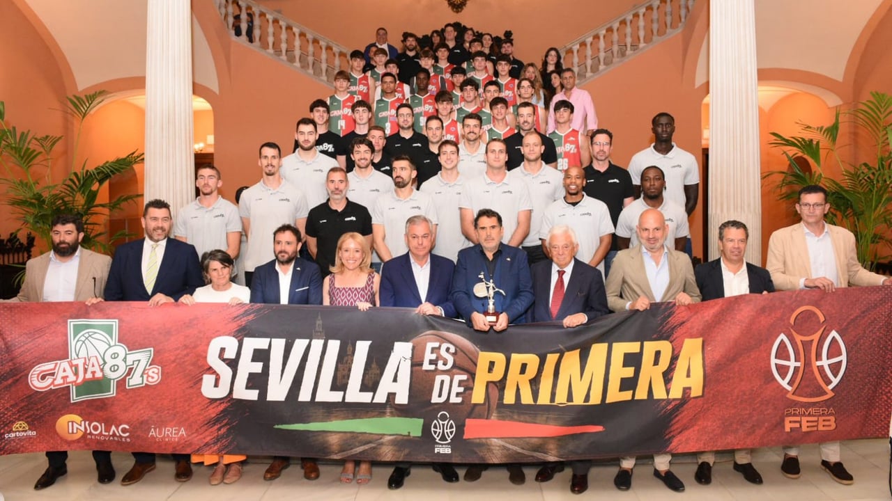 El Ayuntamiento de Sevilla se suma a la celebración del Caja 87: "Habéis hecho historia y las mejores páginas están por escribir"