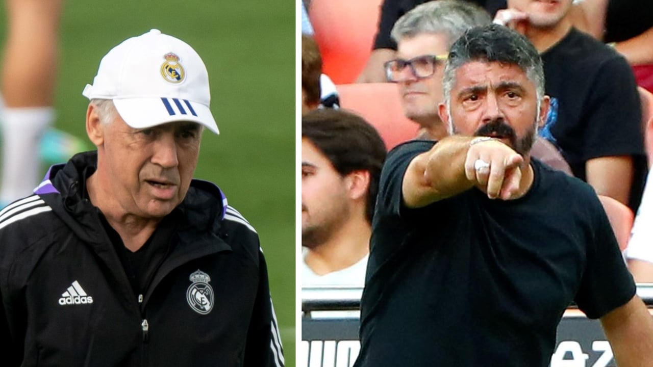 Guerra abierta entre Gattuso y Ancelotti en plena Supercopa