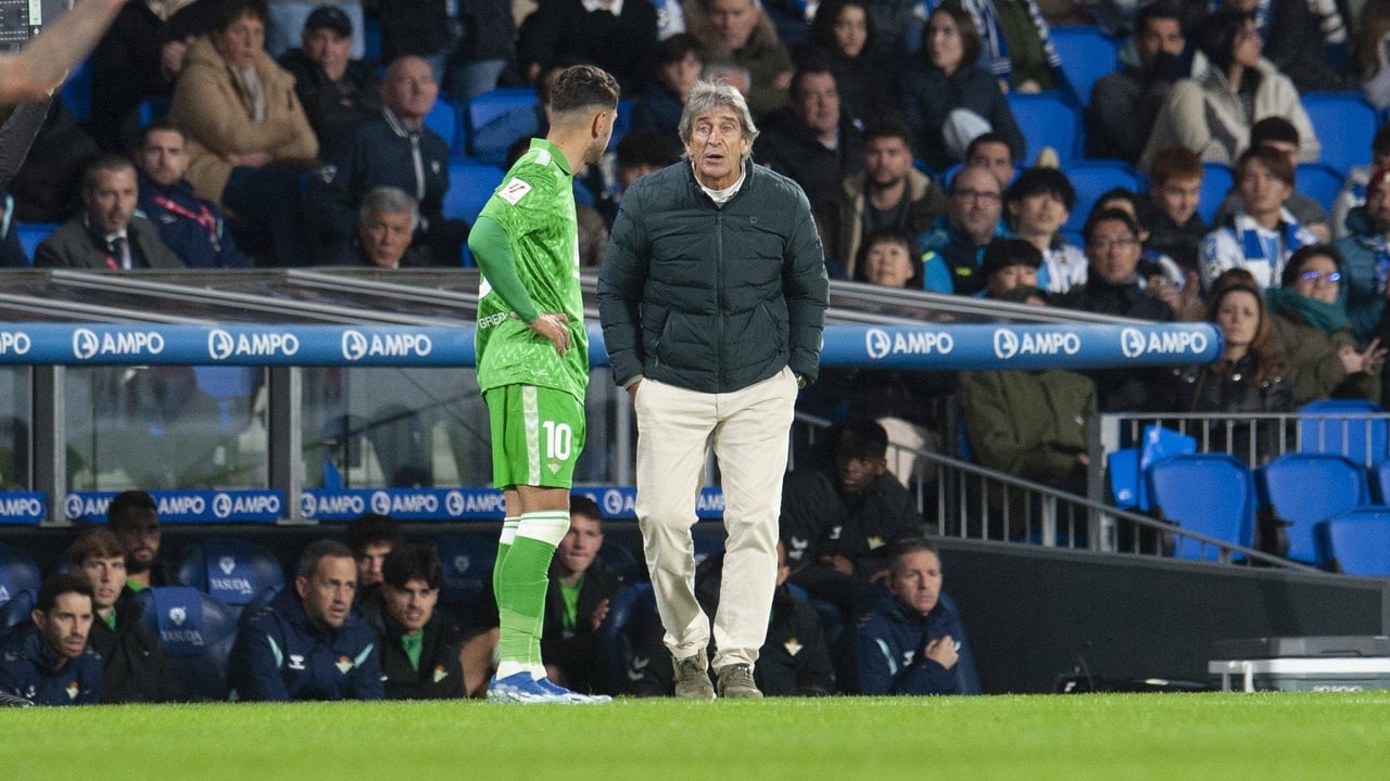 Pellegrini habla de empate justo y alaba el nivel de juego del Betis