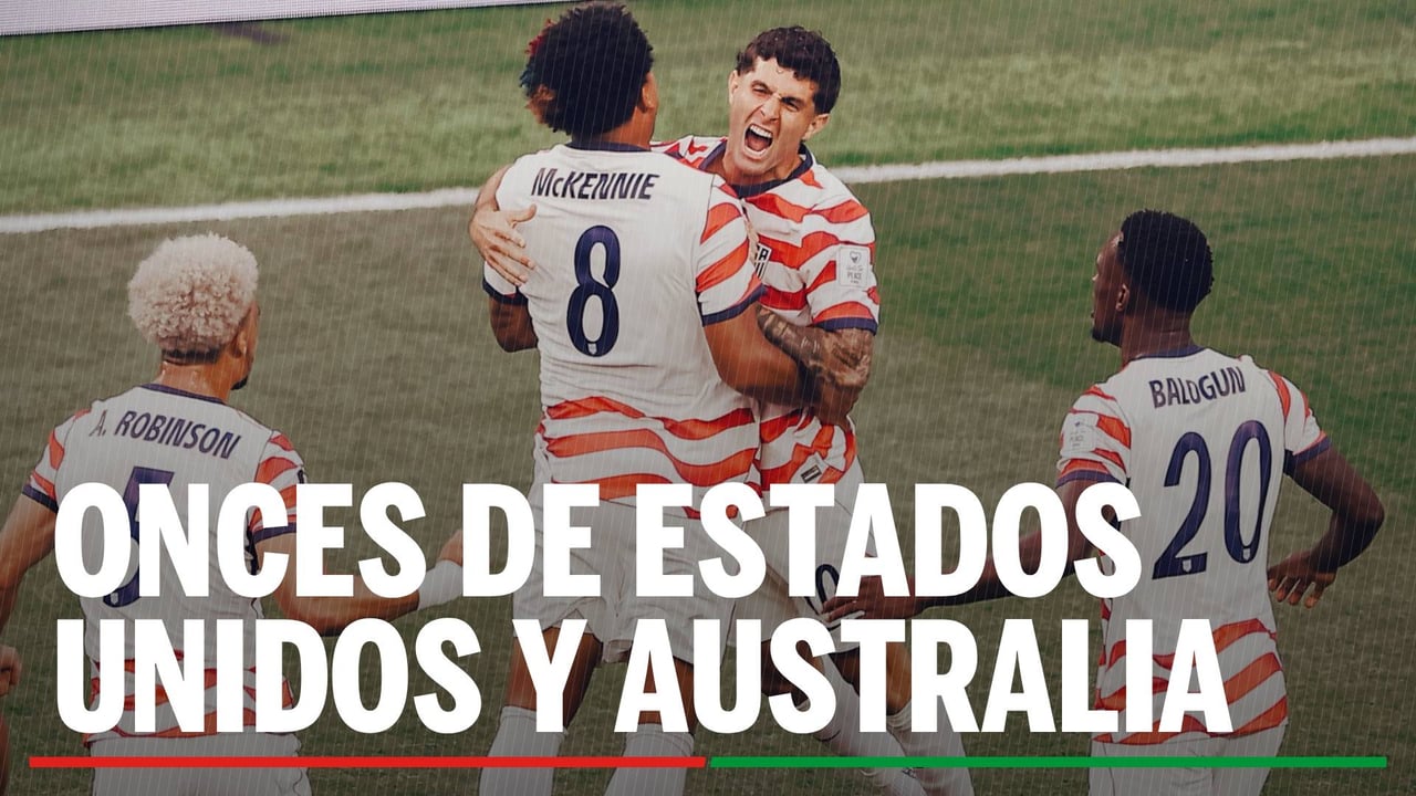 Estados Unidos - Australia: alineaciones probables, horario y donde ver en tv el partido de la jornada 2 del Mundial 2026