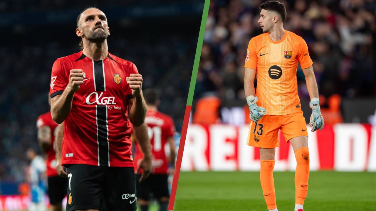 El momento de Muriqi para verse las caras con Joan García en el Spotify Camp Nou