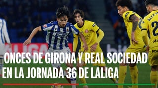 Girona - Real Sociedad: alineaciones probables, horario y dónde ver en TV el partido de LaLiga EA Sports