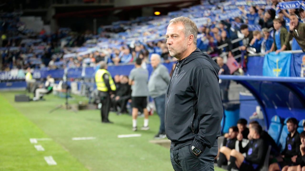 Flick, sobre el error de Joan García: "Es consecuencia de la manera que tiene de jugar el Barcelona"