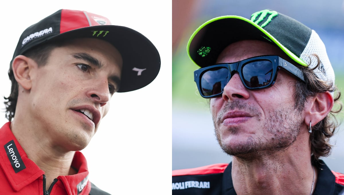 Márquez amenaza a Rossi