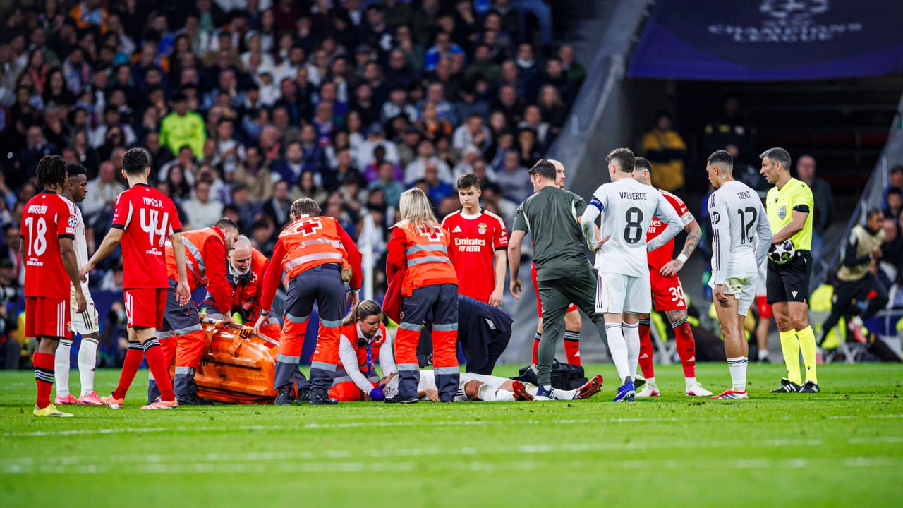 Asencio cuenta cómo vivió el golpe sufrido contra el Benfica: "Pierdo la noción del tiempo"