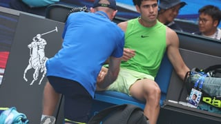 Alcaraz da su versión tras la queja de Zverev: ''Sentí un pinchazo en el abductor''