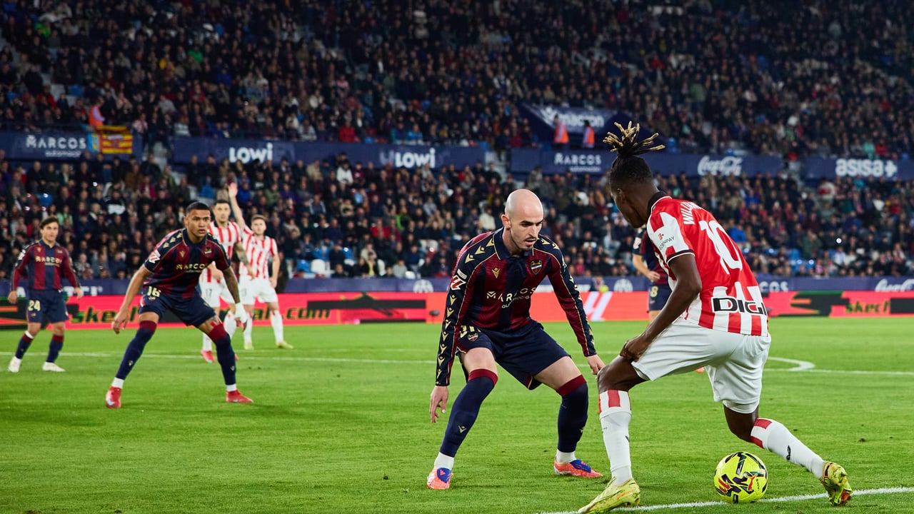 Levante - Athletic Club: Alineaciones probables, horario, canal y dónde ver por TV el partido de LaLiga EA Sports