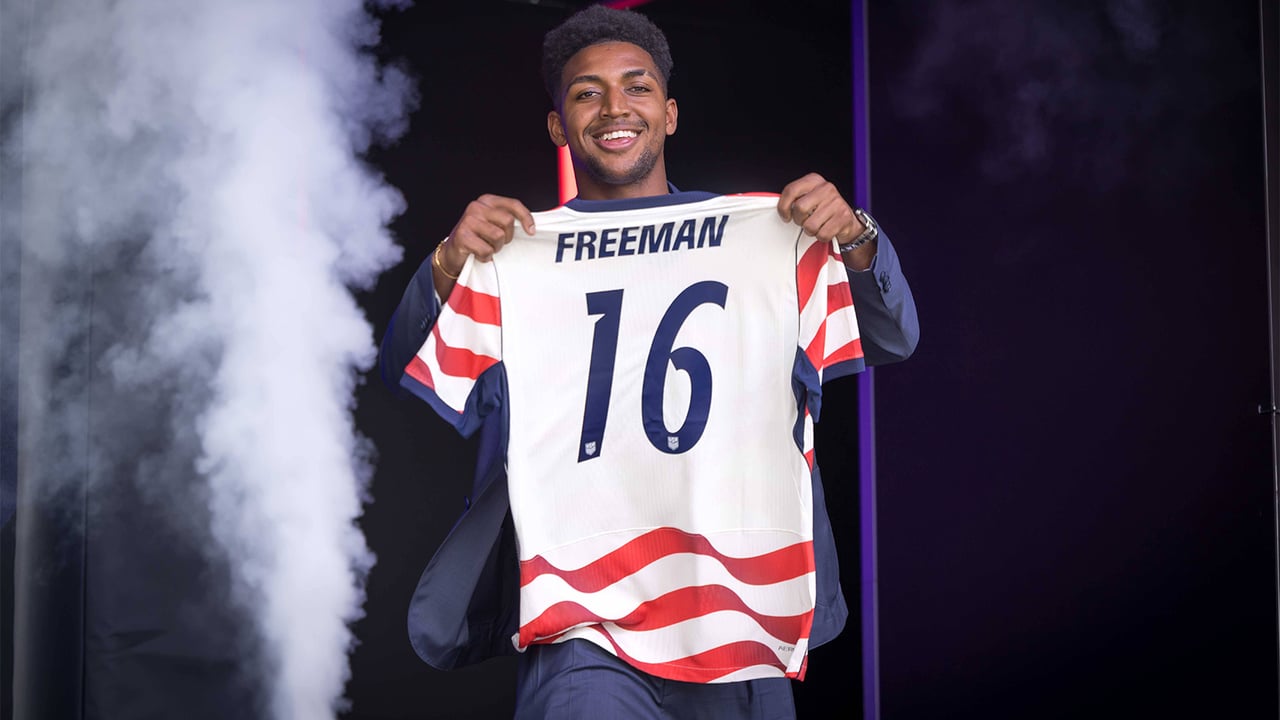 Alex Freeman, el nuevo héroe americano que pasea el escudo del Villarreal