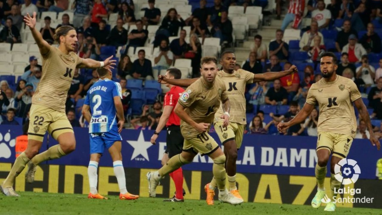 RCD Espanyol 3-3 UD Almería: ¡La ley del ex deja al Almería en Primera!