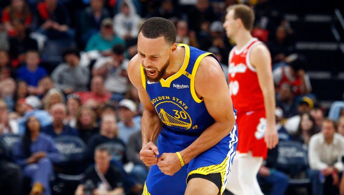 Stephen Curry se ríe de los Grizzlies