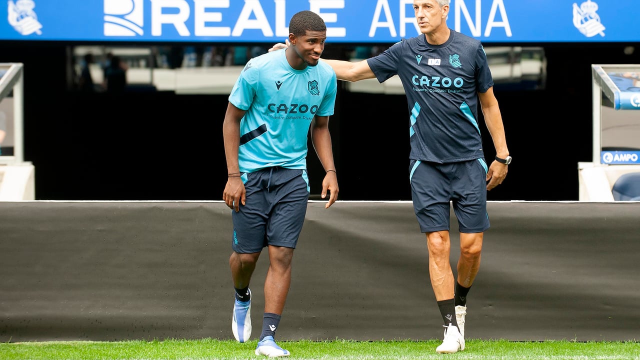 Imanol Alguacil explica qué le aportará Mohamed-Ali Cho y despeja la incógnita con Carlos Fernández