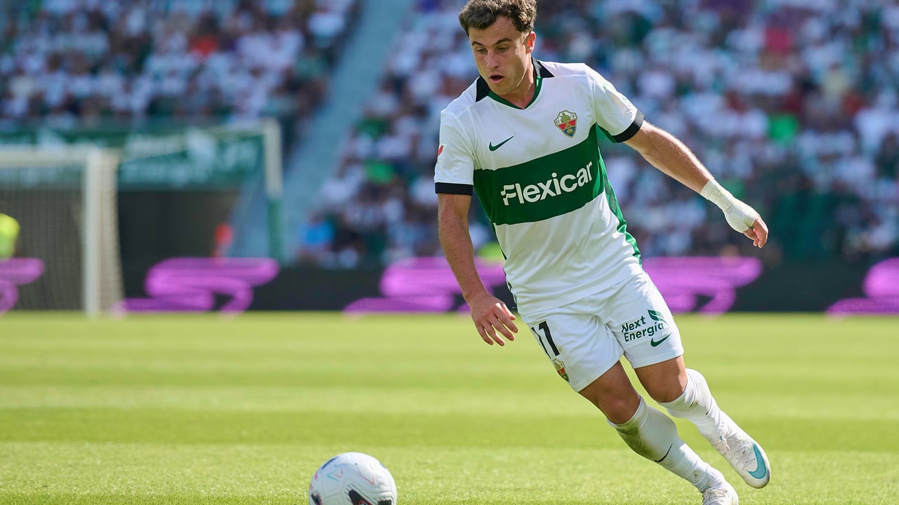 Germán Valera tras el Elche - Celta: "Es complicado, el campo estaba muy seco..."