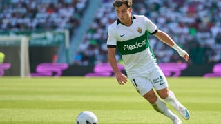 Germán Valera tras el Elche - Celta: "Es complicado, el campo estaba muy seco..."