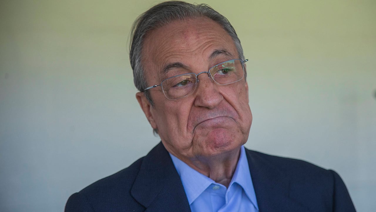 La inesperada respuesta de Florentino Pérez cuando le preguntan por Mbappé... y Davies