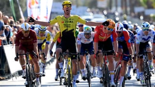 Laporte da una alegría al Visma en la Vuelta a Andalucía 