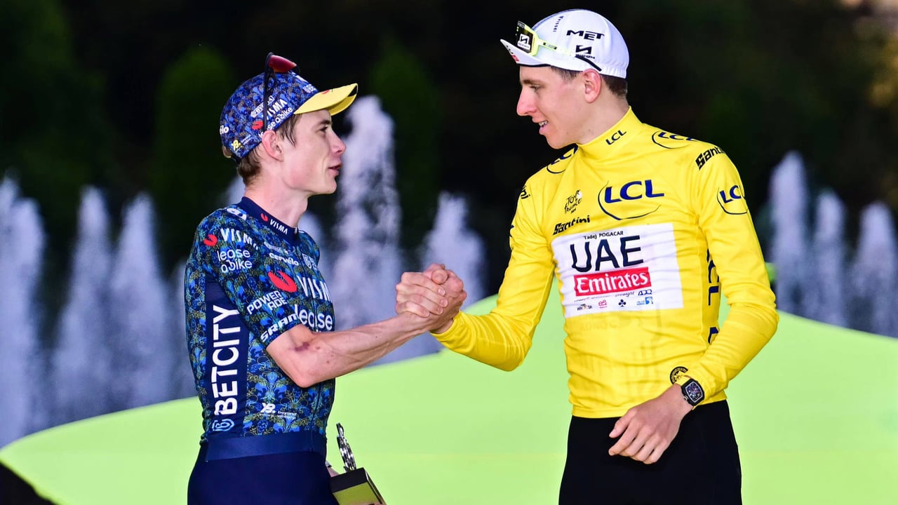 Vingegaard y Pogacar ajustan cuentas