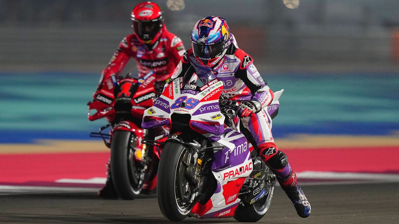 Clasificación GP Qatar MotoGP: Marini hace la pole y Bagnaia devuelve el golpe a Jorge Martín