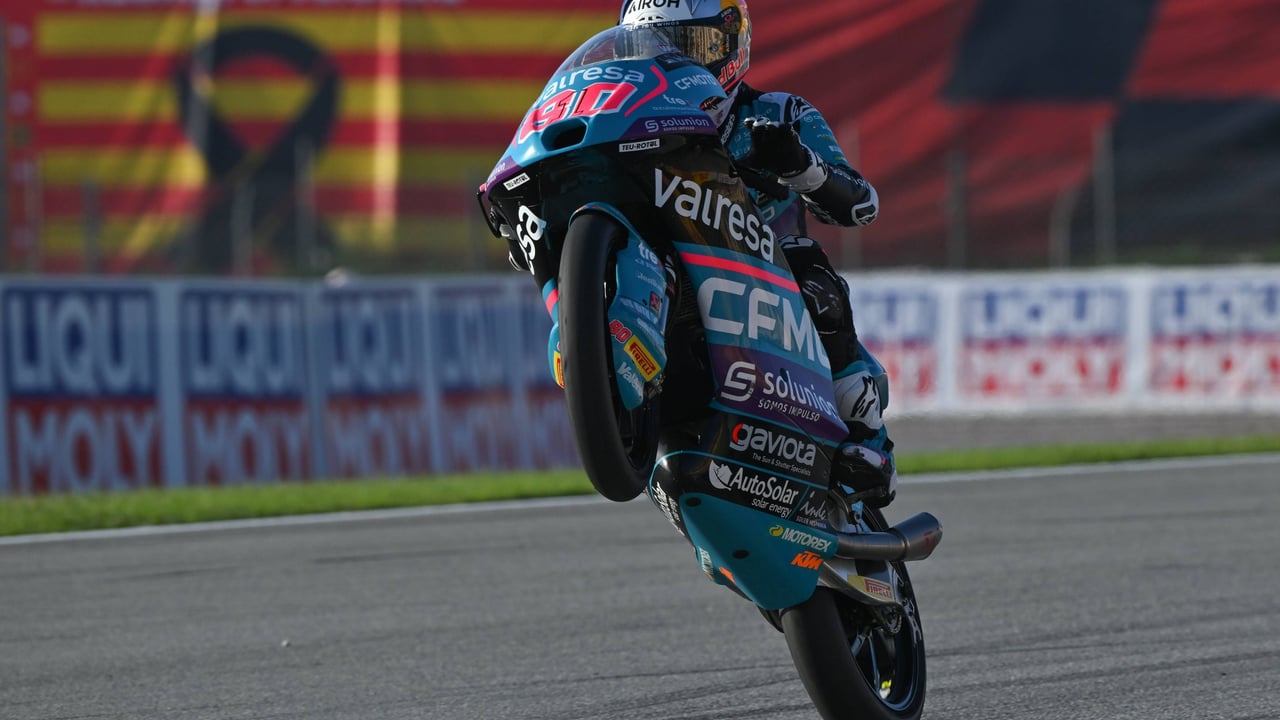 David Alonso vuelve a citarse con la historia y supera a Marc Márquez