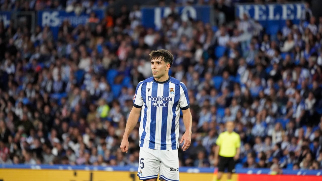 Pablo Marín, el primer contratiempo de la pretemporada de la Real Sociedad