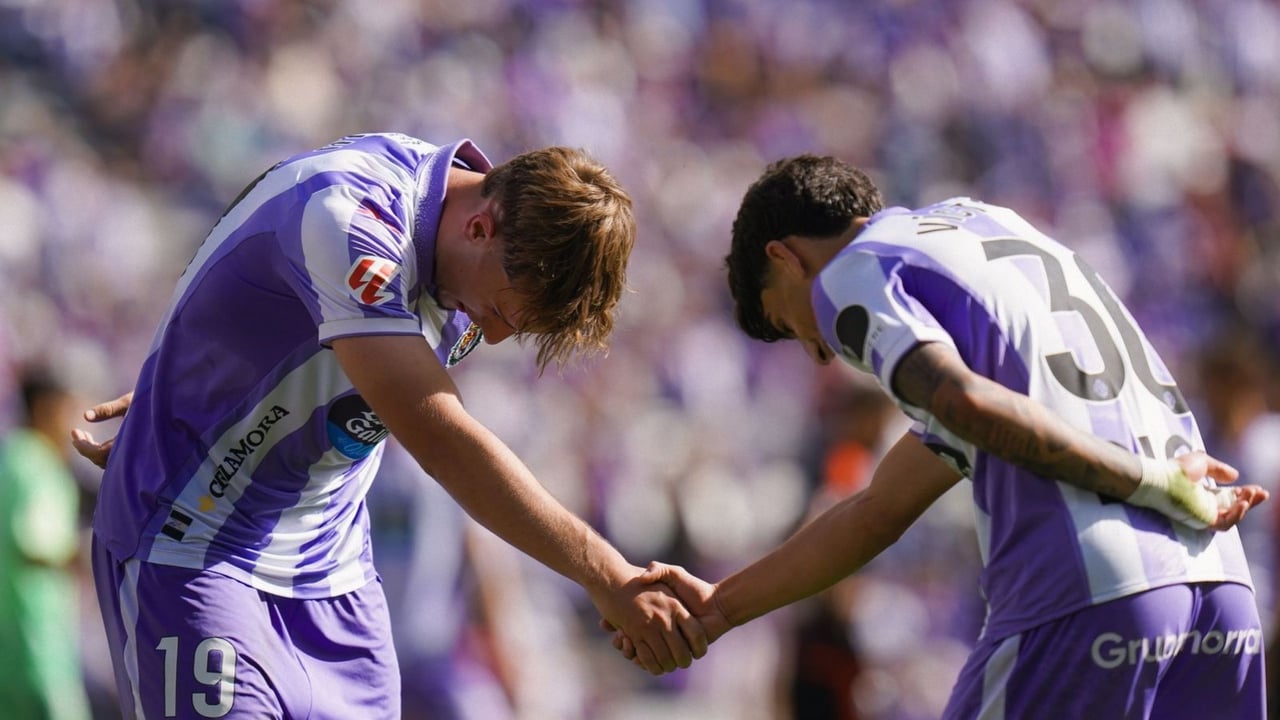 El Valladolid echa una 'manita' a sus problemas y el Granada empieza a pensar en grande