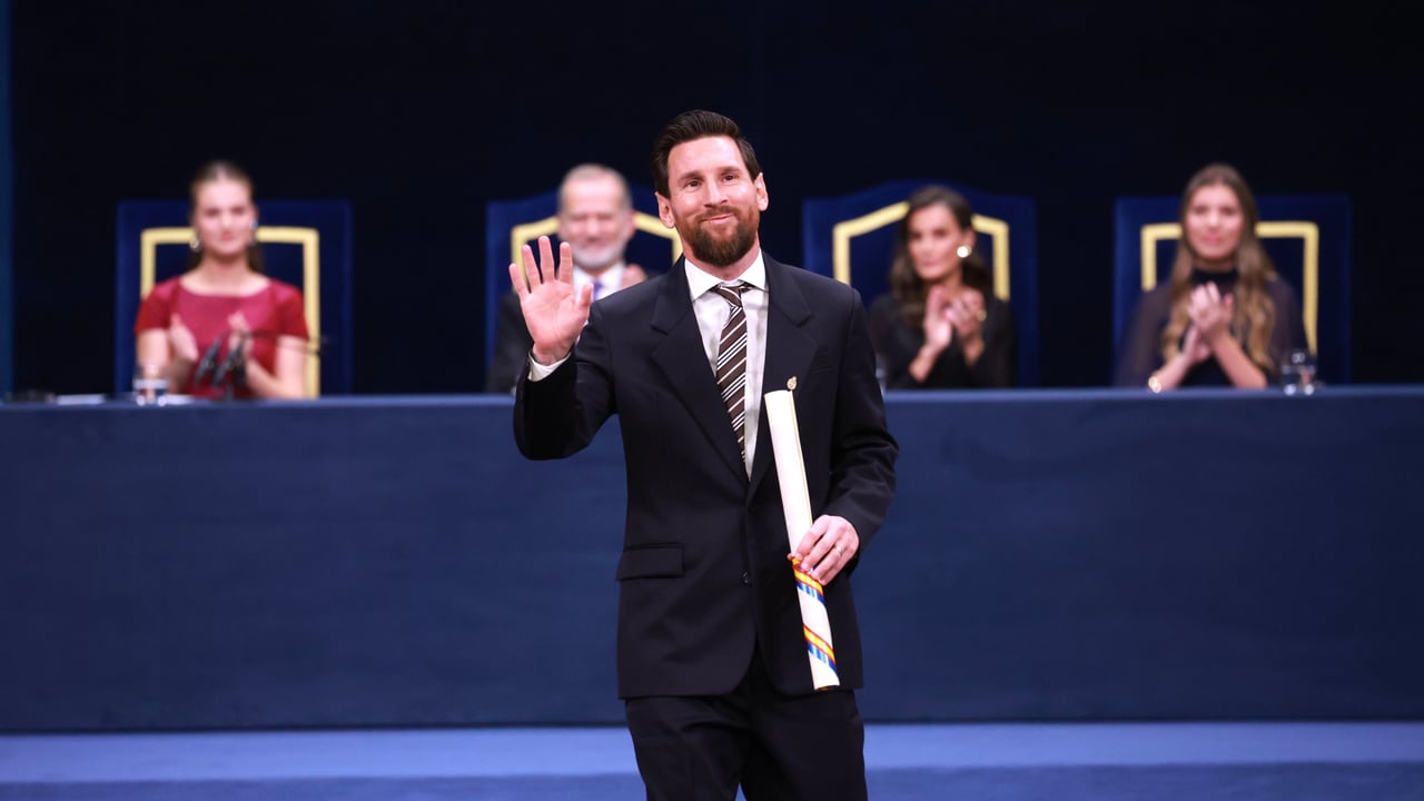 Leo Messi, Premio Princesa de Asturias: "Mis hijos son catalanes, llevo toda la vida viviendo ahí, yo me siento de Barcelona"
